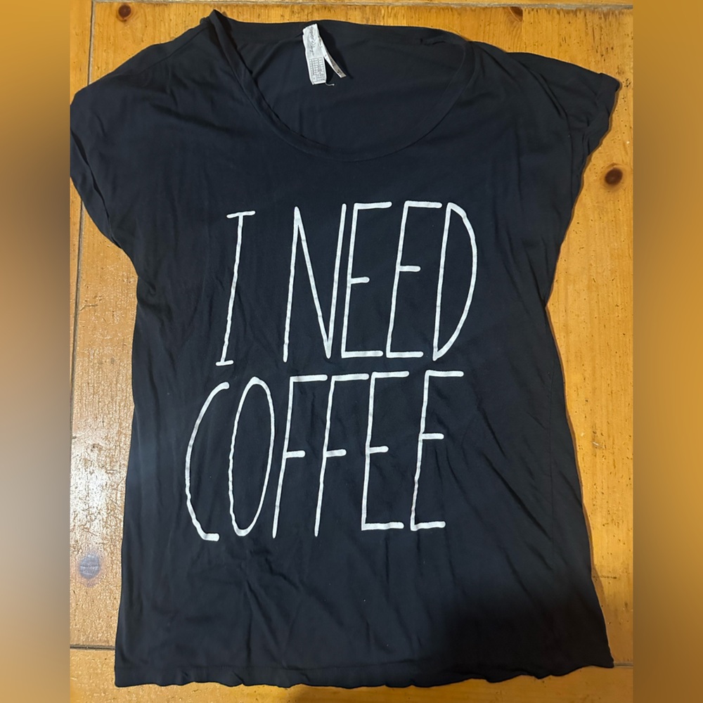 Zara Black Short Sleeve Tee